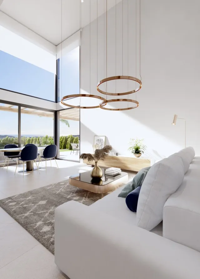 ▷Villa en Finestrat con Vistas Panorámicas al Mar y Piscina Costa Blanca — 5
