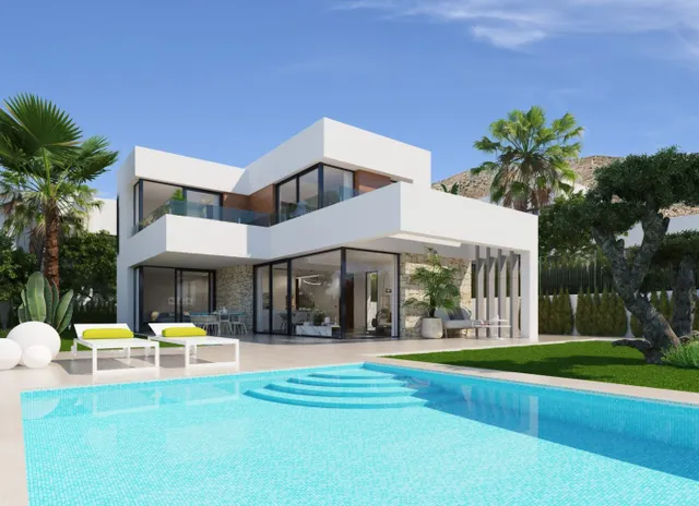 VILLAS DE OBRA NUEVA MODERNAS CON VISTAS AL MAR EN SIERRA CORTINA — 2