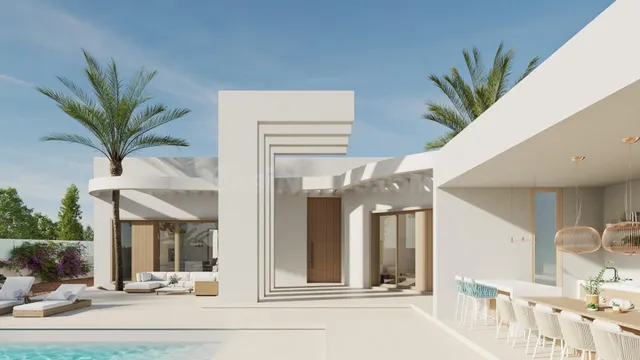 VILLA DE LUJO EN ORIHUELA COSTA, 4 habitaciones, 4 BAÑOS, PI - foto 3