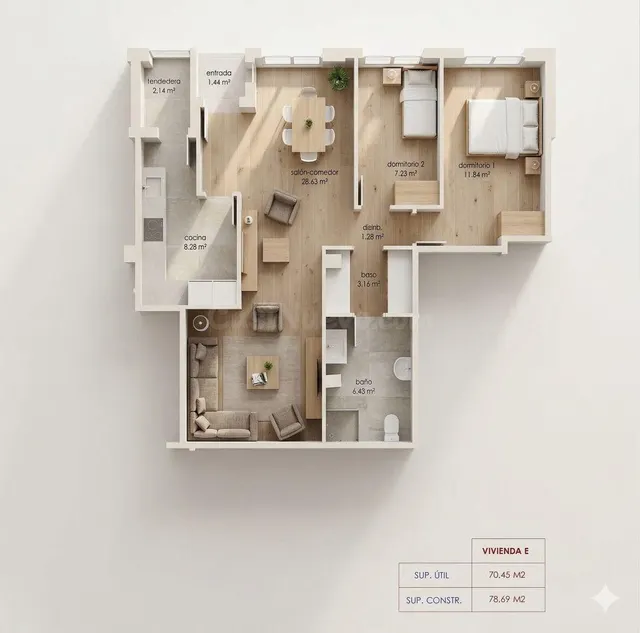 ¡Tu Nuevo Hogar, Moderno y Accesible en Los Corrales de Buel