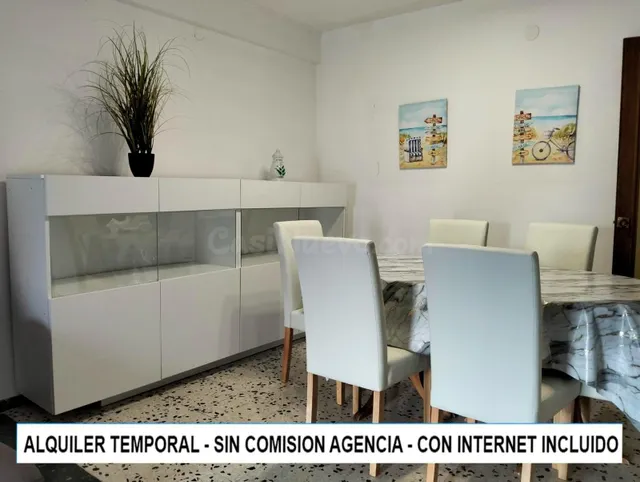 Piso de alquiler temporal amueblado a 50m de Calafell de la 