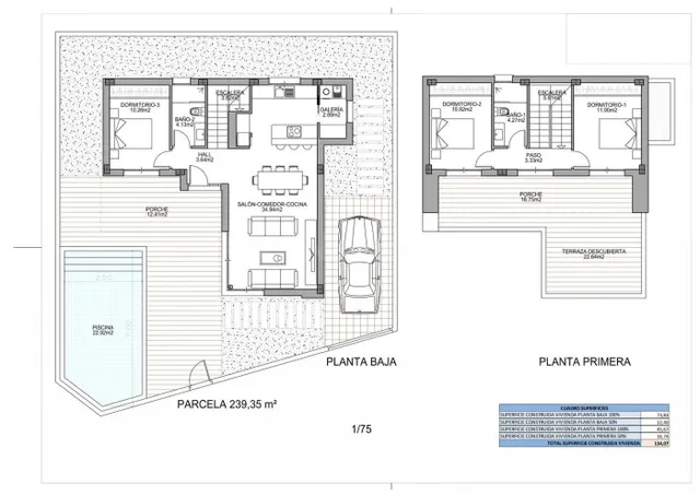 Villa 3 habitaciones 134m² en venta - Pueblo 4 - foto 2
