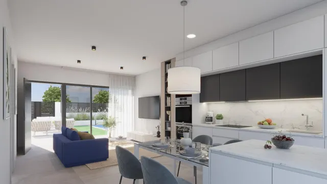 VILLAS DE OBRA NUEVA EN LOS ALCAZARES — 2