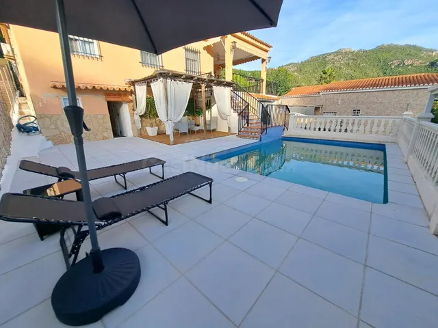 Chalet con piscina, vistas impresionantes y parcela de 1.600 m2 en la barraca d’aigües vives — 3