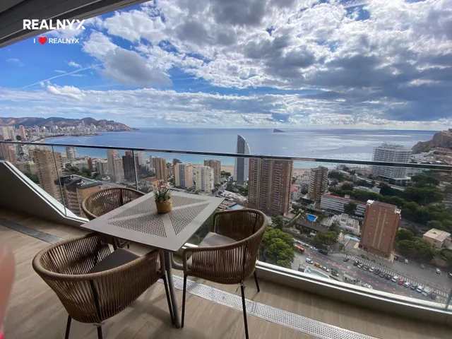 Playa de Poniente - Benidorm, apartment with a sea view only 400 meters from the beach — 16