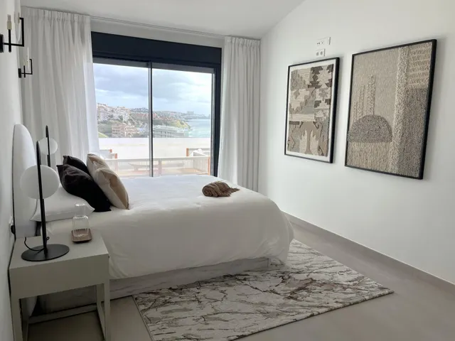 *** OBRA NUEVA TERMINADA. ATICO FRENTE AL MAR, LISTO PARA ENTRAR A VIVIR !!!. — 21