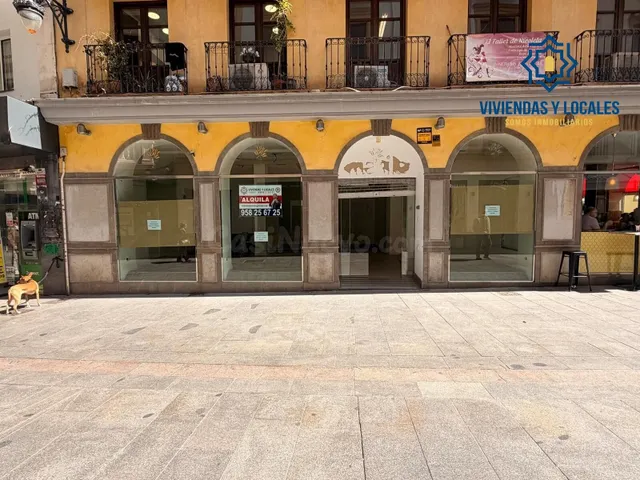 Espectacular local en primera línea comercial de Granada. Ca