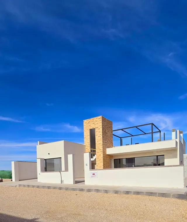 Villa independiente de 3 dormitorios con piscina privada en Fuente Álamo, Murcia — 5