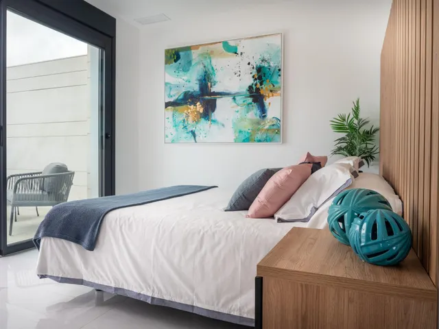 LLAVES EN MANO! VILLA  DE OBRA NUEVA COMPLETAMENTE AMUEBLADA EN SAN PEDRO DEL PINATAR, COSTA CALIDA — 25
