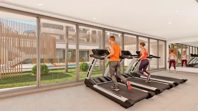 OBRA NUEVA CERCA DEL MAR CON PISCINA, GIMNASIO Y SPA COMUNITARIA — 19