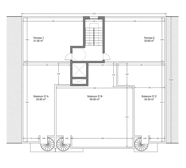 Ático 2 habitaciones 73m² en venta - Centro — 9