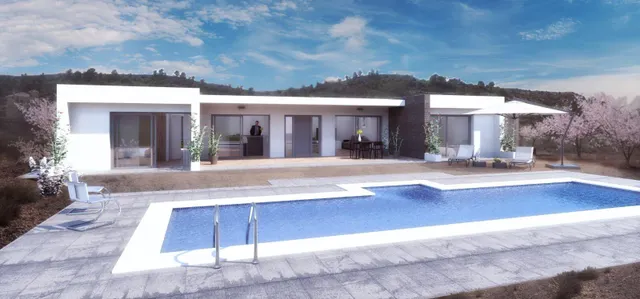 VILLAS DE OBRA NUEVA EN PINOSO — 4