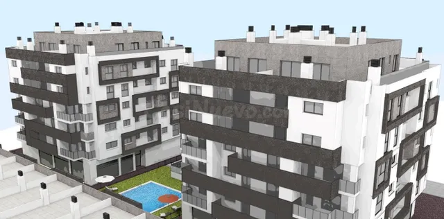 PISO EN RESIDENCIAL OBRA NUEVA CON PISCINA — 2