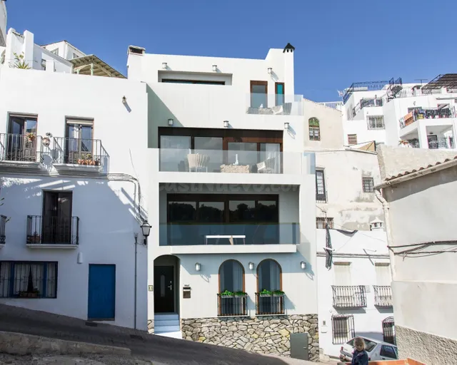 Solar en Mojacar pueblo con proyecto y licencia. Vistas incr - foto 4