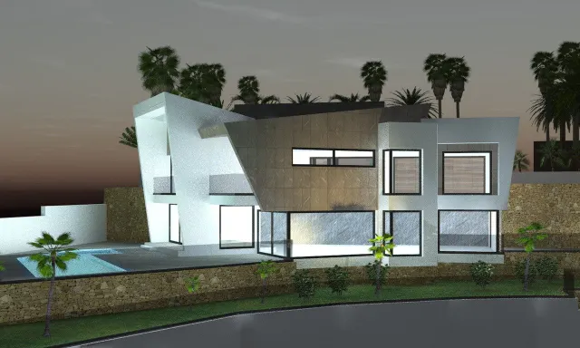 Próximamente proyecto nuevo de 4 villas de lujo estilo moderno — 17