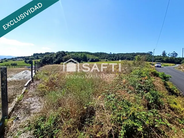TERRENO EN VENTA EN SEARES DE ARRIBA -TAPIA-AMES.