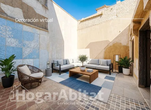 CASA ACOGEDORA Y LUMINOSA PARA REFORMAR CON TERRAZA