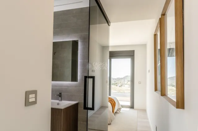 Villas de obra nueva con piscina privada y casa de invitados — 12