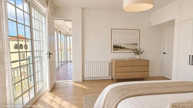 Amplia vivienda de 4 habitaciones con terraza acristalada, chimenea y aparcamiento — 22