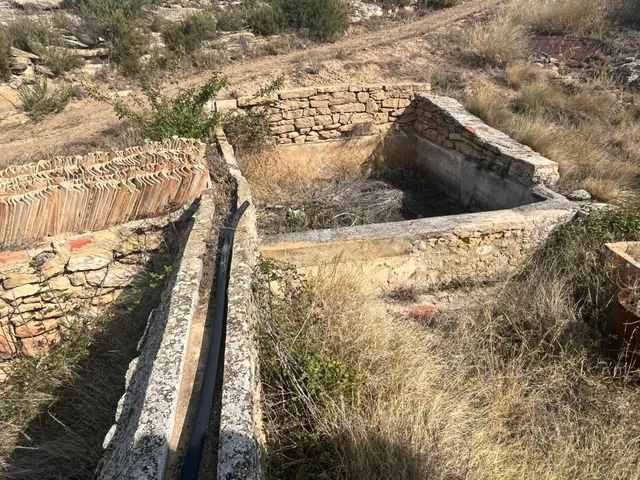 Finca con pozo productivo y maset en Valjunquera — 5
