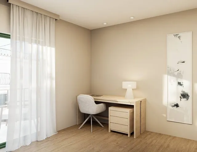 Exclusiva casa mata reformada con terraza y solárium privado en el casco antiguo de Estepona — 25