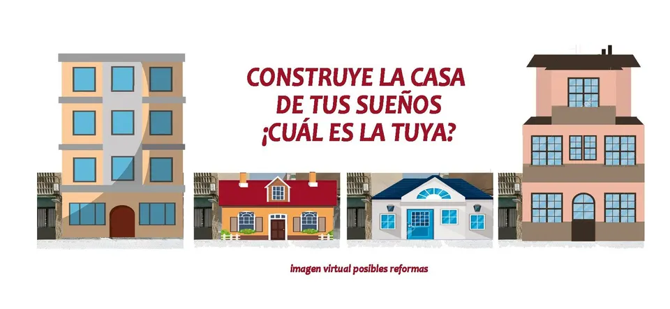 Construye la casa de tus sueños. ¿Cuál es la tuya?
