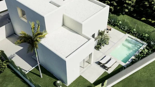 Villa exclusiva de 3 dormitorios con piscina privada en Oliva Nova Golf Resort — 10