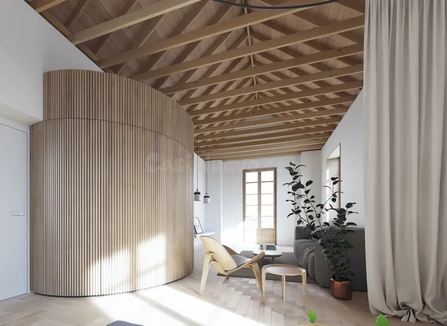 Ático 2 habitaciones 100m² en venta - Malagueta - Monte Sancha — 3