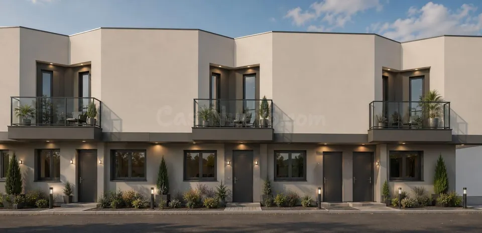 Obra nueva en Almázcara: exclusivos chalets adosados con terraza, a un paso de Ponferrada