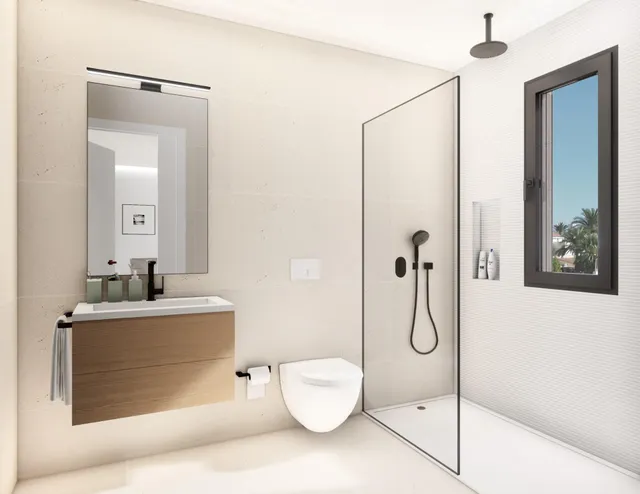Bungalows de nueva construcción con piscina privada en San Pedro del Pinatar — 14