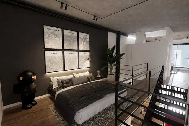 Modernos apartamentos dúplex tipo loft en el corazón de Alicante — 4