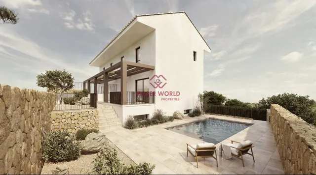 Exclusivas villas adosadas de nueva construcción con piscina privada y garaje en La Nucía — 3