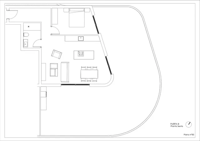 Apartamento 1 habitación 68m² en venta - Calpe — 23