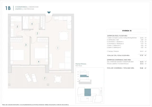 Apartamentos de nueva construcción en Benijófar con una ubicación céntrica — 6