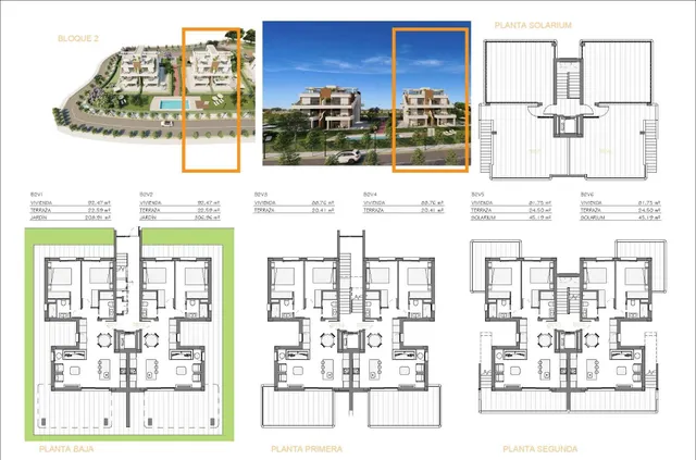 Apartamento de 2 dormitorios con amplia terraza a la venta en Golf Resort, Murcia. — 13