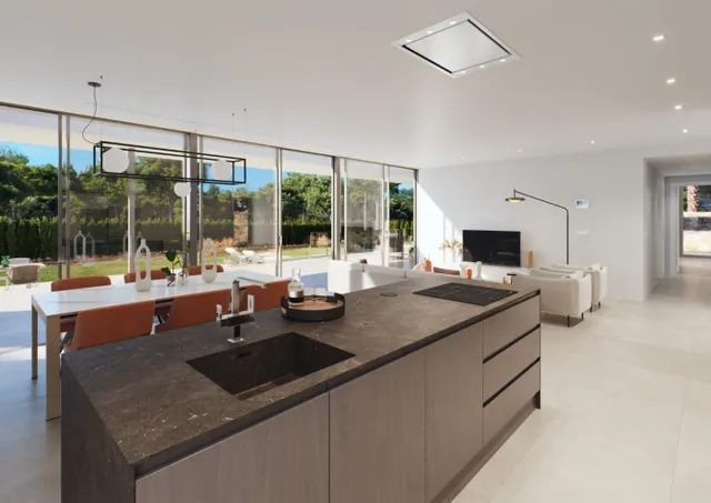 Lujosa villa de diseño exclusivo de 3 dormitorios en un campo de golf — 3