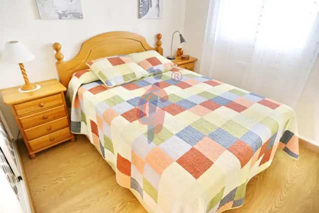 Piso impecable en Las Viñas con piscina comunitaria, terraza acristalada y muy cerca del mar — 18