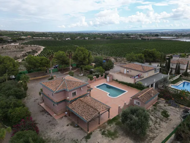 Espectacular chalet con piscina y gran jardín en Albatera — 8