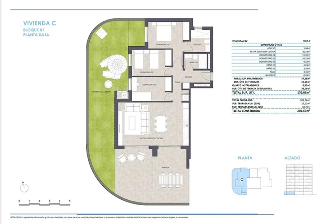 Apartamento 3 habitaciones 109m² en venta - Calpe — 19