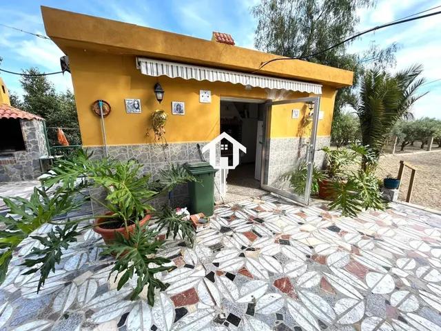 Casa adosada independiente en venta en el Rebolledo, elche. 3000m2 de parcela y 120 m2 de vivienda — 26
