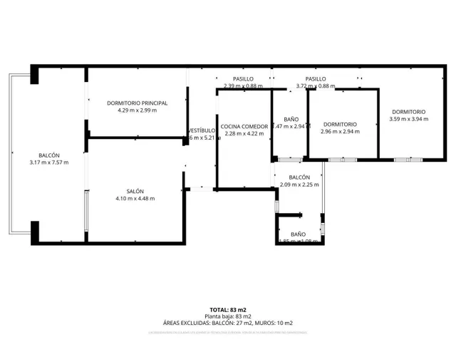 Ático 3 habitaciones 119m² en venta - Playa de los Naufragos — 30