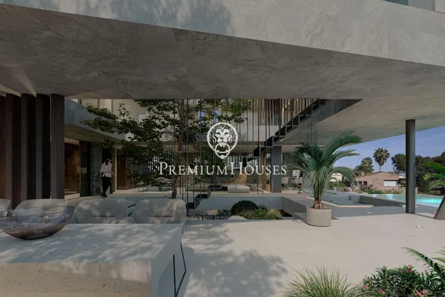 Espectacular proyecto de casa de diseño y ultra eficiente en venta en Teià — 3