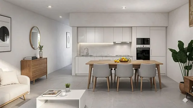 PISO EN PLANTA BAJA DE DOS DORMITORIO EN BURRIANA (OBRA NUEV - foto 2