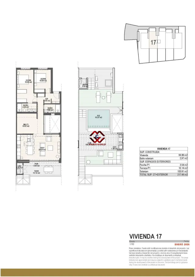 Promoción boutique de viviendas con piscina privada en Pilar de la Horadada — 25