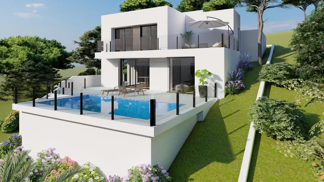 Villa 2 habitaciones 304m² en venta - Moraira