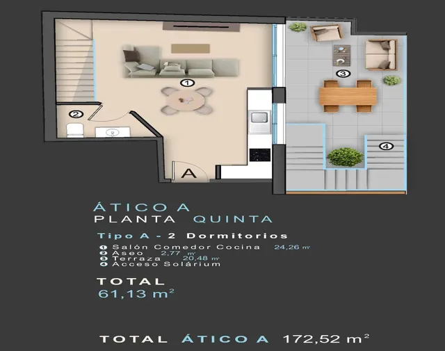 Ático 2 habitaciones 90m² en venta - torrevieja — 13