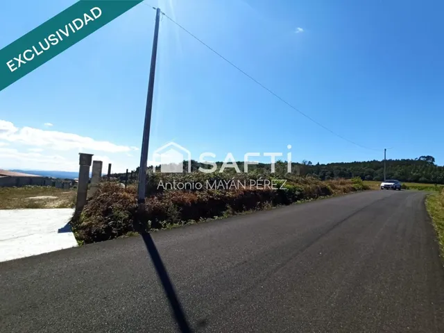 TERRENO EN VENTA EN SEARES DE ARRIBA -TAPIA-AMES. - foto 2