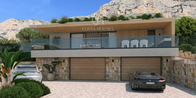En venta parcela con licencia y proyecto de villa de lujo en la prestigiosa zona del montgo javea — 13
