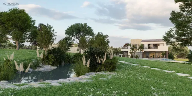 Parcela rústica de 12.528 m2 con licencia y proyecto en Onti - foto 2