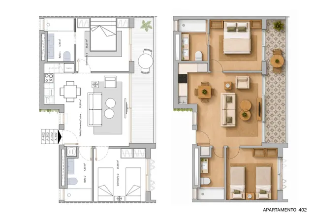 Villa 1 habitación 41m² en venta - LA PUNTICA — 19